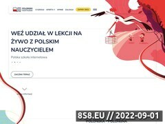 Zrzut strony Edukacja dla Polonii - Polonijka