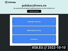 Zrzut strony Program operacyjny Polska Cyfrowa