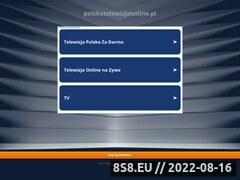 Miniaturka polskatelewizjaonline.pl (Darmowa telewizja)