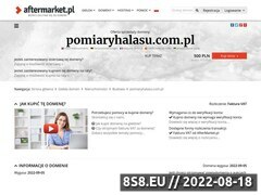 Miniaturka domeny www.pomiaryhalasu.com.pl
