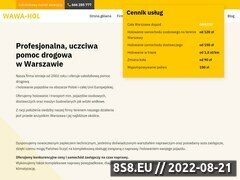 Zrzut strony Warsztat samochodowy i pomoc drogowa Warszawa