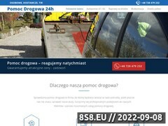 Zrzut strony Pomoc Drogowa SOS
