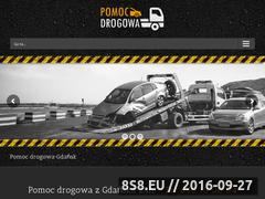 Zrzut strony Pomoc drogowa - Laweta - auto holowanie Gdańsk