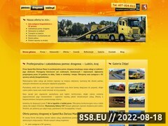Miniaturka strony Pomoc drogowa Lublin - Speed-Bus Dariusz Mazur