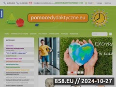 Miniaturka www.pomocedydaktyczne.eu (Pomoce dydaktyczne i meble szkolne)