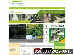 Zrzut strony Pomysł na ogród - portal ogrodowy