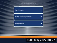 Miniaturka porownajpozyczke.pl (Chwilówki na raty i pożyczki za 0 złotych)