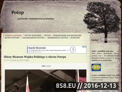 Miniaturka potop.com.pl (Potop - pochwała romantycznej przemiany)