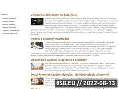 Miniaturka www.pozew-o-alimenty.pl (Serwis z artykułami i <strong>porad</strong>ami prawnymi)