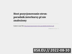 Miniaturka domeny pozycjonowanie-stron-poradnik.interkursy.pl