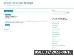 Miniaturka domeny pozycjonowanie.zareklamowali.pl