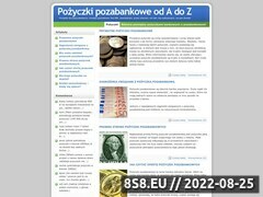 Miniaturka domeny www.pozyczkipozabankowe.pl