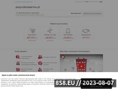 Miniaturka pozyczkizadarmo.pl (Porównanie darmowych pożyczek chwilówek)