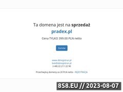 Miniaturka domeny pradex.pl