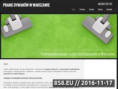 Miniaturka domeny praniedywanow-w-warszawie.pl