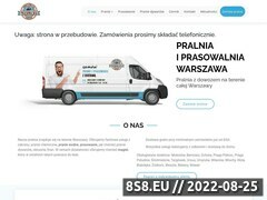 Miniaturka www.prasowalnia.pl (Prasowanie i magiel z dostawą w Warszawie)