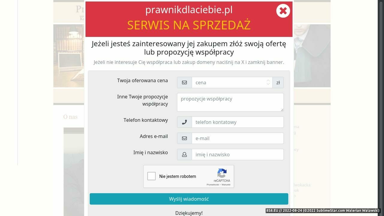 Doradztwo prawne (strona prawnikdlaciebie.pl - Prawnikdlaciebie.pl)