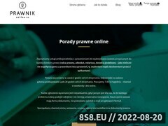 Miniaturka prawnikonline24.pl (<strong>porad</strong>y prawne online)