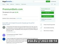 Miniaturka premiumbaits.com (Sklep dla karpiarzy z przynętami i zanętami)