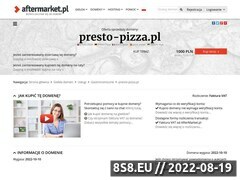 Miniaturka domeny www.presto-pizza.pl