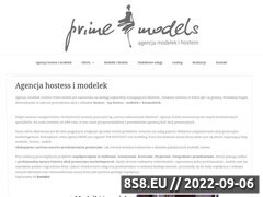 Miniaturka strony Agencja Modelek PRIME Warszawa, Kraków, Poznań, Gdańsk, Wrocław, Katowice, Łódź