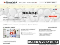 Miniaturka domeny proadapt.pl