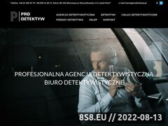 Miniaturka prodetektyw.pl (Usługi detektywistyczne)