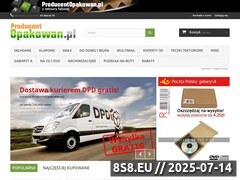 Miniaturka producentopakowan.pl (Opakowania kartonowe dla sklepów internetowych)