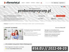 Miniaturka domeny www.producentprzyczep.pl