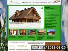 Miniaturka strony Domy z drewna - cena za projekt i realizacj