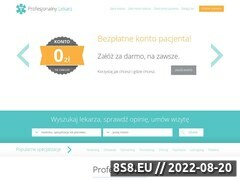 Miniaturka domeny profesjonalnylekarz.pl