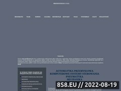 Miniaturka strony Profisyster - automatyka przemysowa - WAM, MESOMATIC