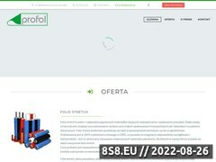 Miniaturka www.profol.pl (<strong>folia bąbelkowa</strong> i folia stretch - sklep WWW)