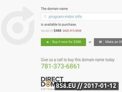 Miniaturka domeny program-mdm.info