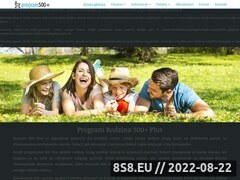 Miniaturka program500plus.org.pl (Kompletna informacja o programie 500 plus)