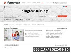 Miniaturka domeny www.progressszkola.pl