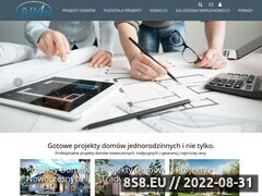 Miniaturka domeny projekty-domow.all4u.pl