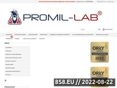 Miniaturka www.promil-lab.pl (Alkomat kalibracja)