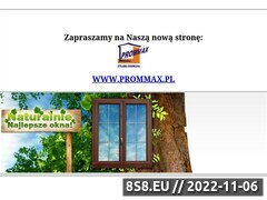 Miniaturka domeny www.prommax.com.pl