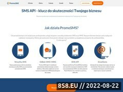 Zrzut strony Usługi i oprogramowanie związane z mobile marketingiem
