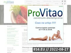 Miniaturka strony Dietetyk - Centrum Dietetyczne Pro Vitao
