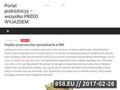Miniaturka domeny www.przedwyjazdem.com.pl