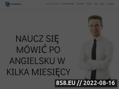 Miniaturka www.przelambariere.pl (Szkoła językowa i blog językowy)