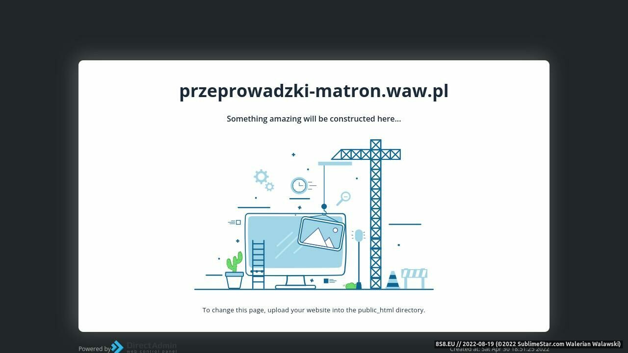 Przeprowadzki Warszawa (strona www.przeprowadzki-matron.waw.pl - Przeprowadzki-matron.waw.pl)