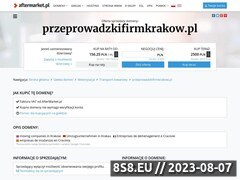Miniaturka domeny www.przeprowadzkifirmkrakow.pl