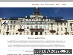 Miniaturka www.przeprowadzkiplock.pl (Przeprowadzki mieszkań i firm w Płocku)