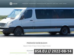 Miniaturka przewozymodlinbelgia.pl (Przewóz osób oraz wynajem busów Białystok)