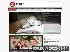 Miniaturka www.psuep.pl (Portal studencki)