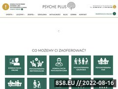 Zrzut strony Konsulatcje i psychoterapia