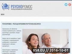 Miniaturka www.psychopomoc.sos.pl (Psychopomoc - Przegląd Wydawnictw Psychologicznych)